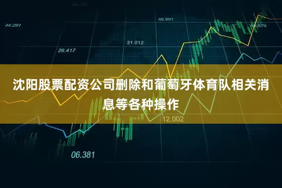 沈阳股票配资公司删除和葡萄牙体育队相关消息等各种操作